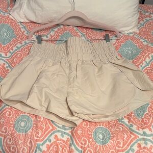 Zenana Outfitters Women's Tan Athletic Shorts